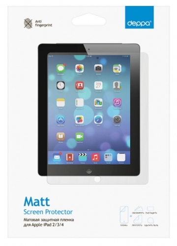 Deppa iPad 2/3, матовая