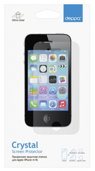 Deppa iPhone 4/4s, прозрачная