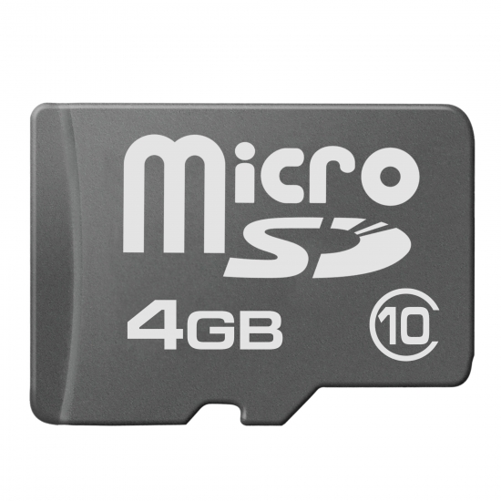 multibrand microSD 4GB Class 10