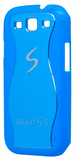 Samsung Бампер пластик,2 волны по бокам i9300(S3) (76-3)