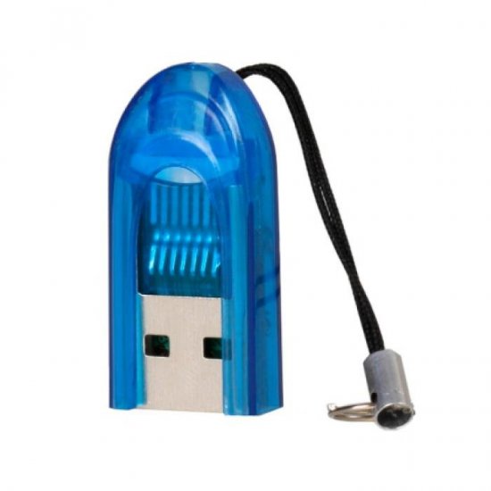 SmartBuy MicroSD голубой (SBR-710-B)