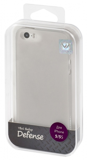 Vertex Клип-кейс ультратонкий для iPhone 5/5S 0,3мм