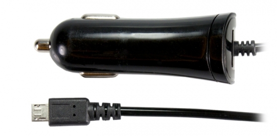 Partner micro USB 2в1(+USB выход) 2.1A