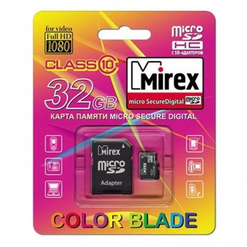 Mirex microSD 32GB Class 10