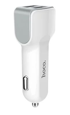 Hoco 2USB для micro USB Z23 2.4A (White)