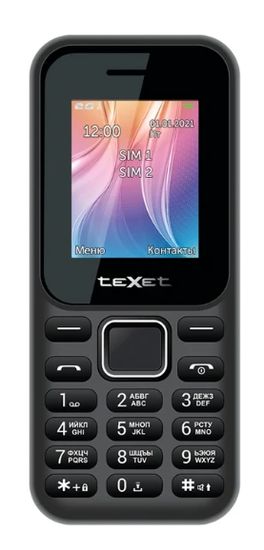 teXet TM-123 (чёрный)