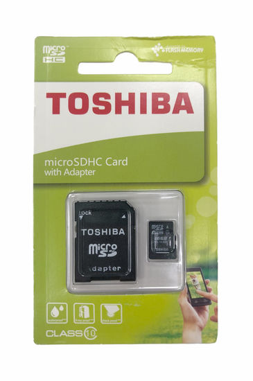 TOSHIBA microSD 16Gb Class 10