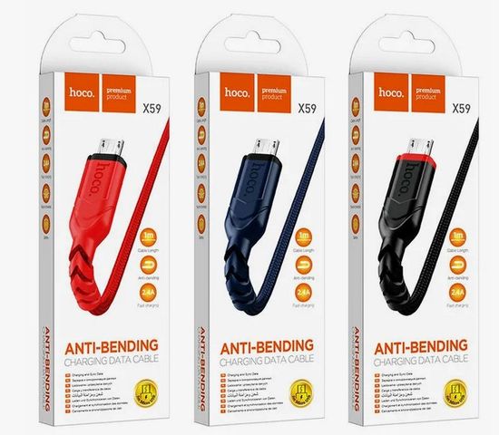 Hoco X59 для Micro-USB 2.4A (1м)