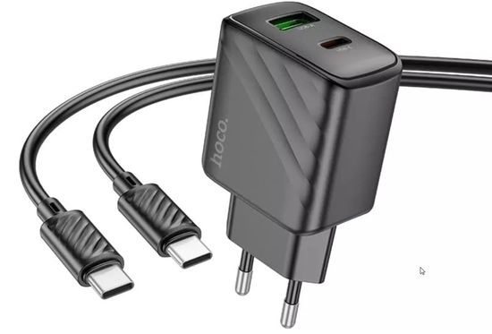 Hoco CS23A PD+QC 3.0 30W , быстрая зарядка Type-C для Type-C