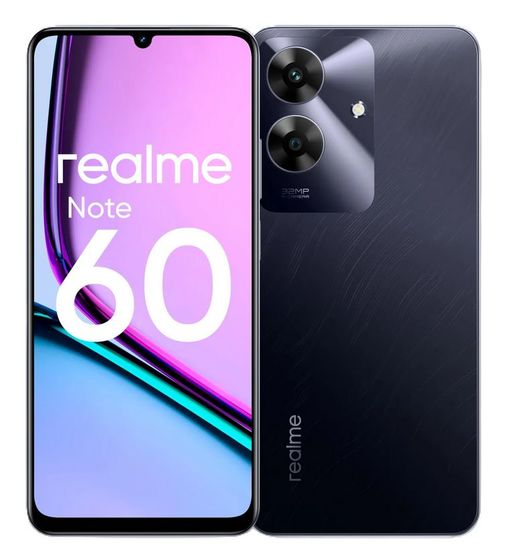 Realme Note 60 6/128GB (чёрный)