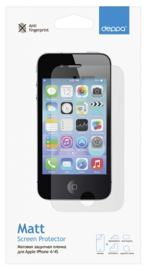 Deppa iPhone 4/4S, матовая