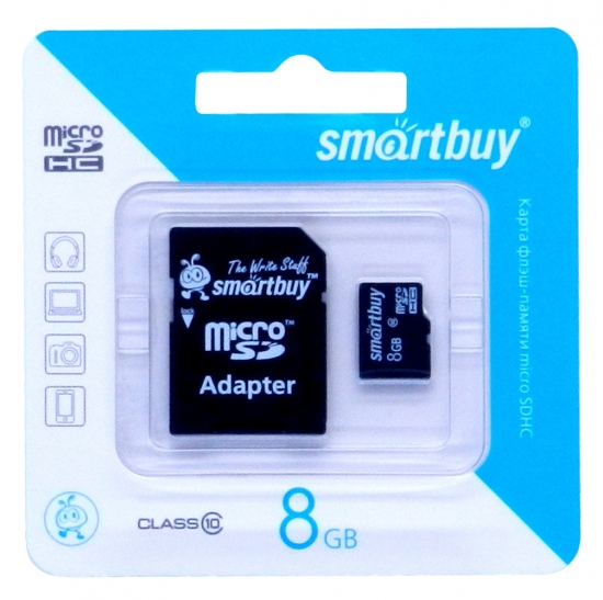 SmartBuy microSD 8GB Class 10