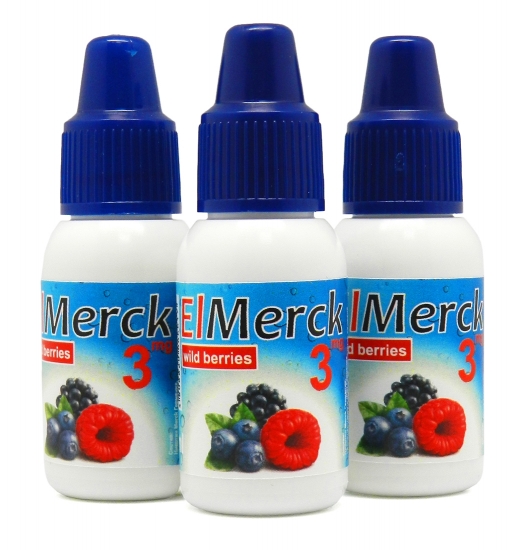 ElMerck wild berries (Лесные ягоды) 3 мг 10 мл (пр-во Германия)