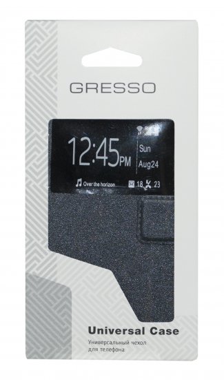 Gresso Норман гориз. с силикон. шеллом. (размер 4,9-5,2“) серый