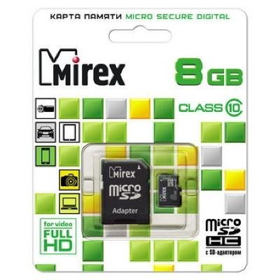 Mirex microSD 8GB Class 10
