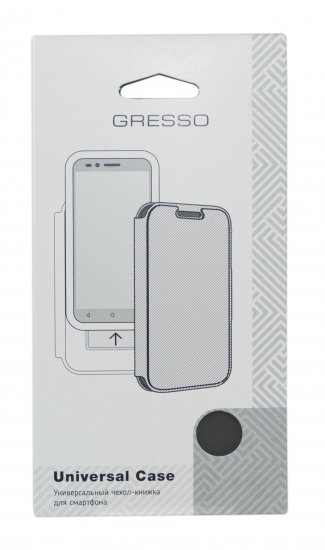 Gresso Грант гориз. с силикон. шеллом. (размер 5.5-6.0, серый)