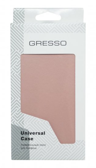 Gresso Модерн гор. с силикон. шеллом. (размер 4,9-5,2) розовый