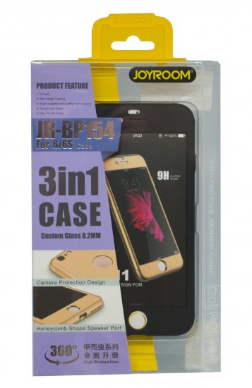 Joyroom iPhone 6/6S Black Updated Beetls Series