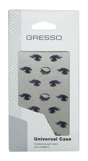 Gresso Универсальный Поп. Арт-флирт верт. с сил. шел. (размер 4,5-4,8?) серебро