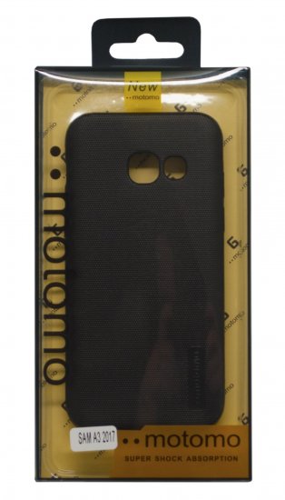 Motomo Металлик для Samsung A320/A3 (2017), черный