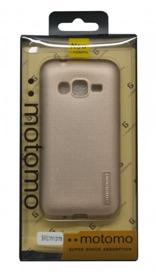 Motomo &ldquo;Металлик&ldquo; для Samsung J106/J1 mini Prime, золотой