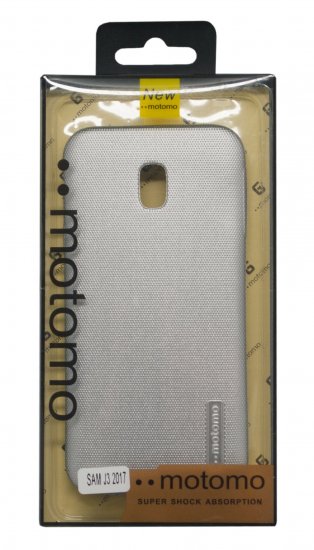 Motomo Металлик для Samsung J330/J3 (2017), серебряный