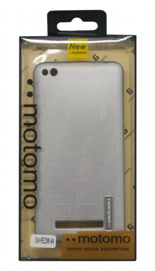 Motomo Металлик для Xiaomi Redmi 4A, серебряный