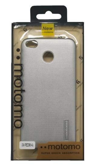 Motomo “Металлик“ для Xiaomi Redmi 4X, серебряный