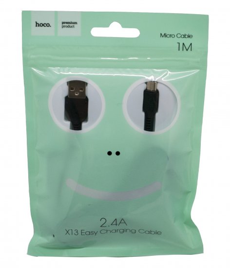 Hoco X13m для MicroUSB 2.4А (1m)