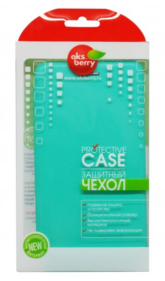 Aksberry Book Case для Xiaomi Redmi 4X (бирюзовый)