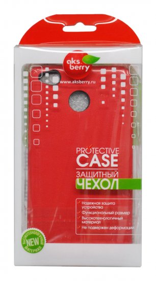 Aksberry Book Case для Xiaomi Redmi 4X (красный)