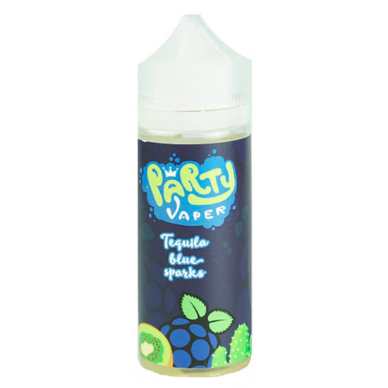 Party vaper Tequila Blue Sparks 120мл 1,5мг