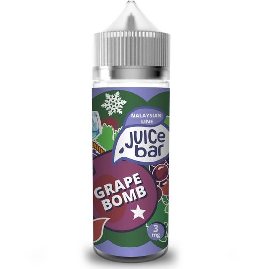 Juice bar Grape Bomb 120мл 3мг