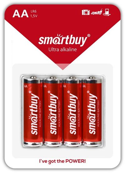 SmartBuy AA комплект 4 шт.