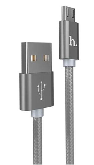 Hoco X2m для MicroUSB (серый)