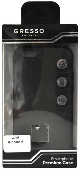 Gresso Меридиан Apple iPhone 6/6s (черный)