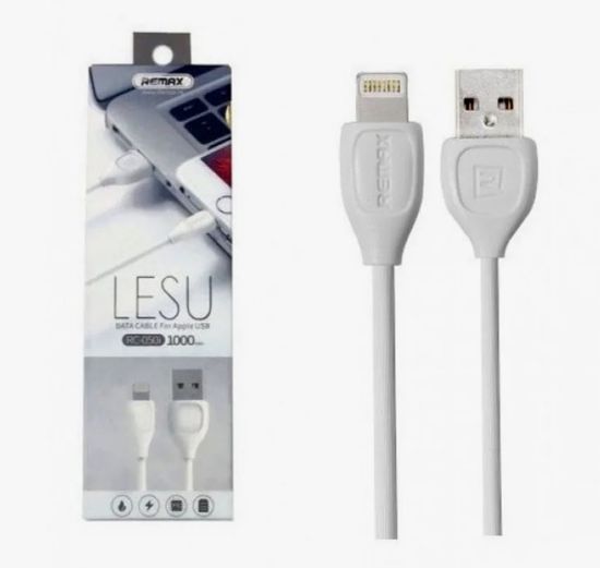 Remax Lesu Cable RC-050i Lightning (белый)