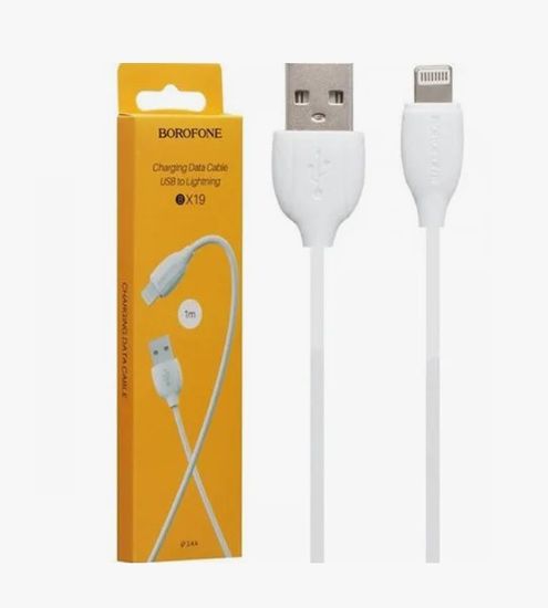 Borofone BX19 для Lightning 2.4A (1м)