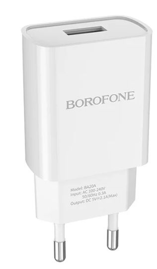 Borofone BA20A 1USB для Type-C (2.1A)