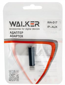 WALKER WA-017 iPhone (папа) > AUX (IOS 13.3) (черный)