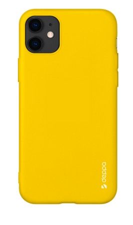 Deppa Gel Color Case для Apple iPhone 11 (желтый)