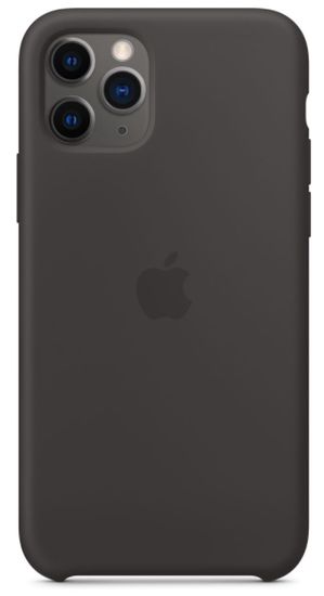 Apple Silicon Case (original) для iPhone 11 Pro (black)