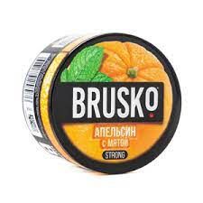 BRUSKO Манго с апельсином и мятой, 50г (strong)
