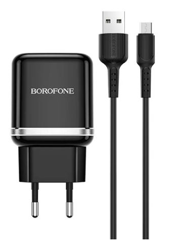 Borofone BA36A 1USB для MicroUSB (18W, QC3.0 быстрая зарядка)