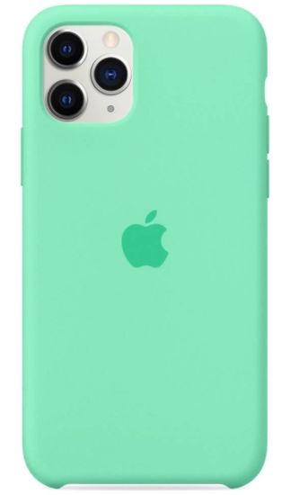 Apple Silicone case для Apple iPhone 11 Pro (мятный)