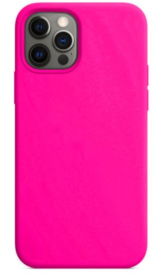 Apple Silicone case для Apple iPhone 12/12 Pro (розовый)