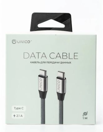UNICO Дата кабель для Type-C 2.1A (1м)