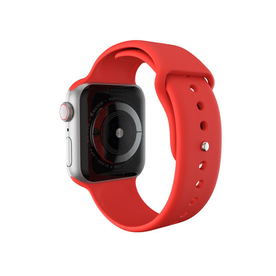 Everstone Apple Watch 42/44мм (красный) (ES-AWBS-202)