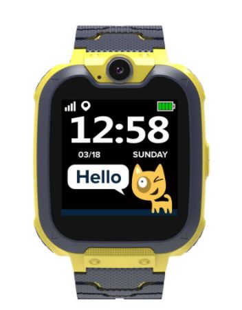 Canyon KW-31. Детские 2G смарт-часы телефон с MP3 плеером &laquo;Tony&raquo; (желтый)