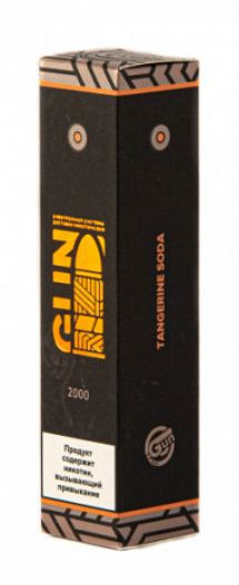 GUN Pods, 2000 затяжек (оранжевая сода)
